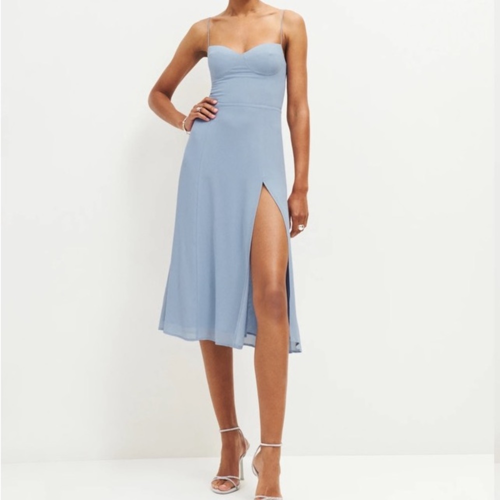 Brand new - Juliette Reformation Dress in light blue